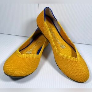 Rothy’s - The Flat - RETIRED Lemondrop Yellow- Size 6